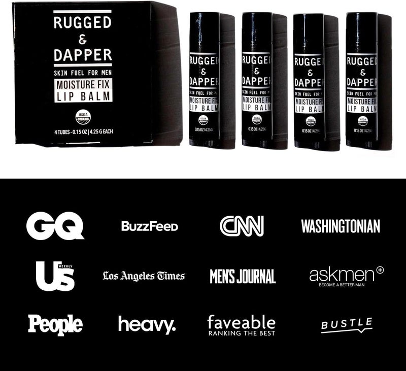 Rugged & Dapper Organic Lip Balm for Men - Image 4